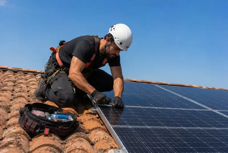 Maintenance et monitoring de panneaux solaires à Bâgé-le-Châtel