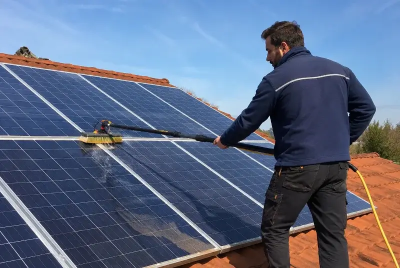 Nettoyage et entretien de panneaux solaires à Bâgé-le-Châtel